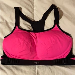 VICTORIA’S SPORT Hot pink sports bra size 34B